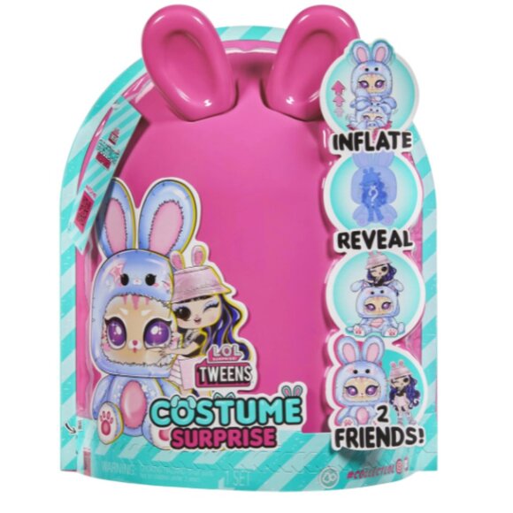 LOL Surprise Tweens Costume Fashion Doll Aya Cherry with Inflatable Blue Bunny - Picture 2 of 5